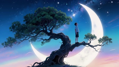 仰望星空