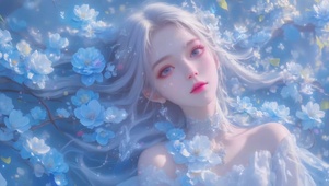 清新治愈唯美女神