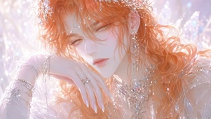 橙发花美男