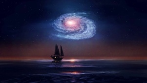 海与星空