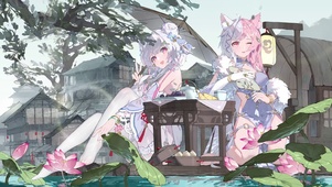 动漫少女雪狐桑