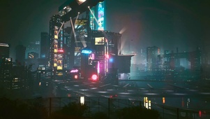 赛博科幻夜城
