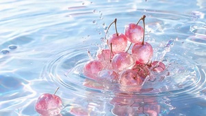水流樱桃