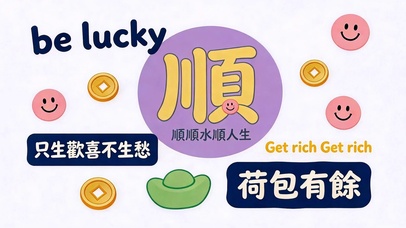 顺风顺水顺人生