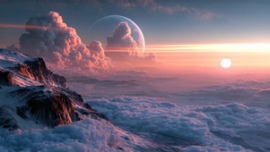 奇幻高山云海