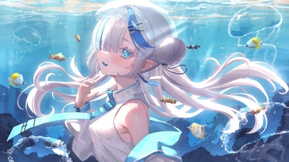 海月汐隐深海回望动态壁纸