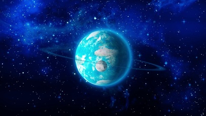 唯美太空地月系