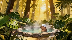 卡皮巴拉下班啦