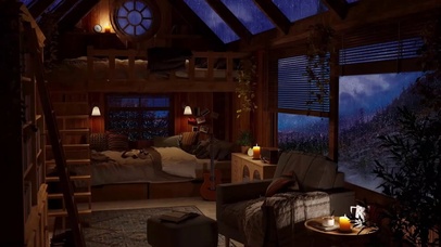 舒适的木屋氛围