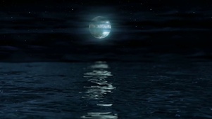 寂静海上明月