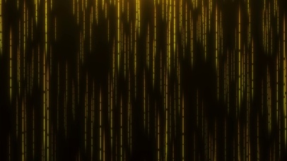 金色唯美飘落线条