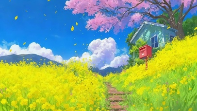 治愈春天风景