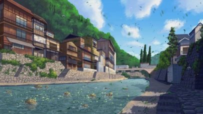 绿水河水