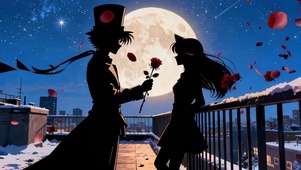 月下情侣新兰cp