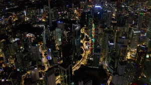 城市繁华夜景