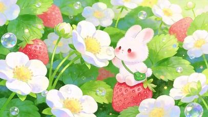 草莓小兔