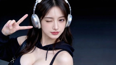 可爱青春美女