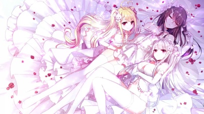 百合花盛开的茶会