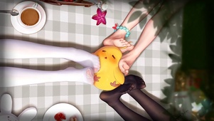 美脚蹂躏