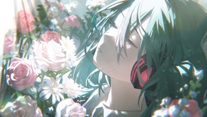 花中女孩