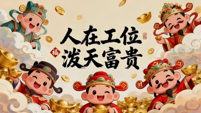 人在工位 泼天富贵