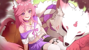 粉狐少女