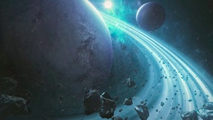 科幻星球陨石