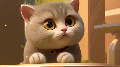 大眼萌萌喵星人