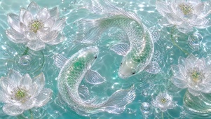 锦鲤转运，年年富足
