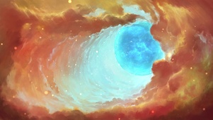 唯美卡通星空
