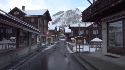 街头漫步 雪景街头