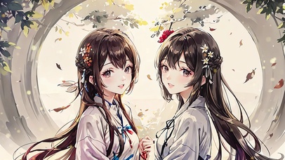 古风典雅双人女神第二弹