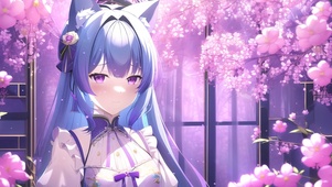 古阁花少女