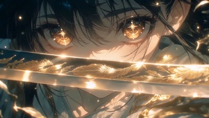 星瞳刀持剑少女