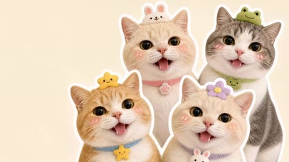 可爱小萌猫
