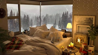 4K舒适卧室环境