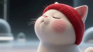 胖红帽喵