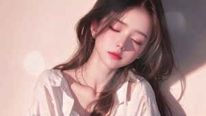阳光可爱治愈美少女