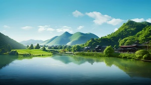 山水美景