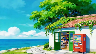 海边书屋贩卖机