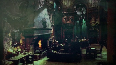 霍格沃兹斯莱特林休息室3