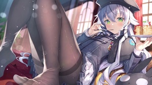 甜点黑丝少女