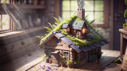 治愈唯美童话小屋