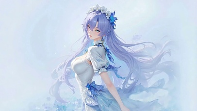 动漫女孩壁纸循环动画