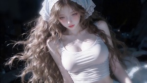 甜美工坊少女