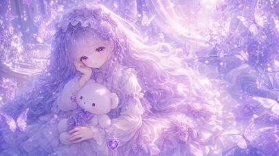梦幻紫蝶