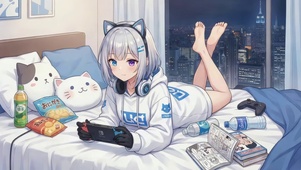 猫耳游戏少女