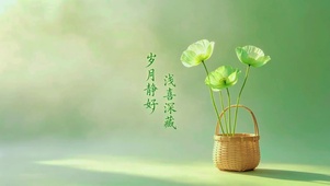 岁月静好，浅喜深藏