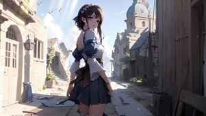 4k回眸少女