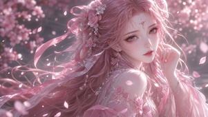 樱花粉艳公主